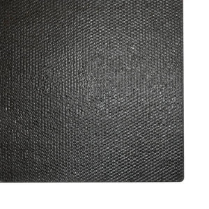 Doormat black 100x300 cm tufted coconut fiber