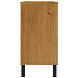 Chest of drawers FLAM 110x40x80 cm solid pine wood