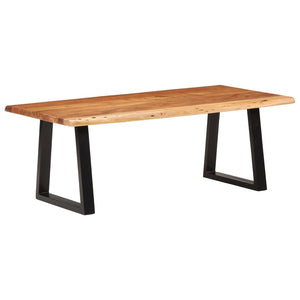Coffee table 110x55x40 cm solid acacia wood