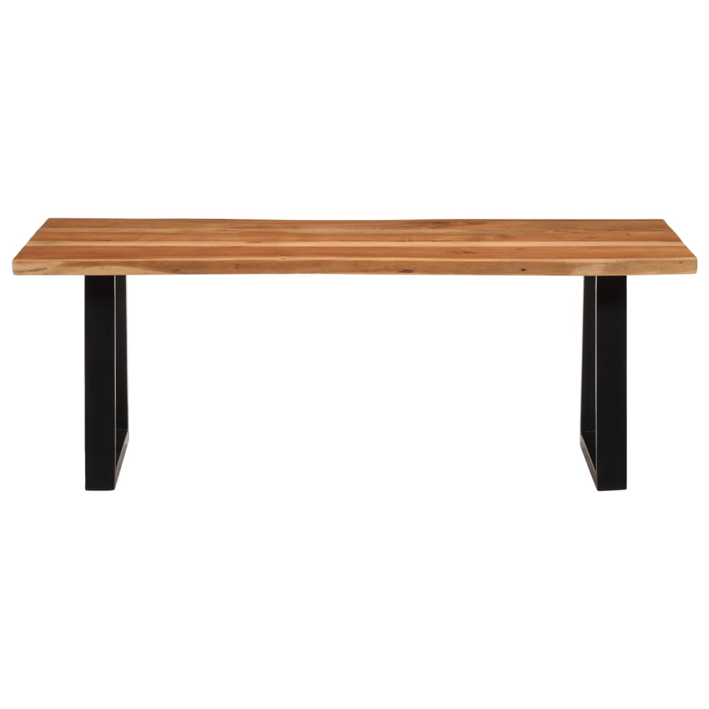 Coffee table 110x55x40 cm solid acacia wood
