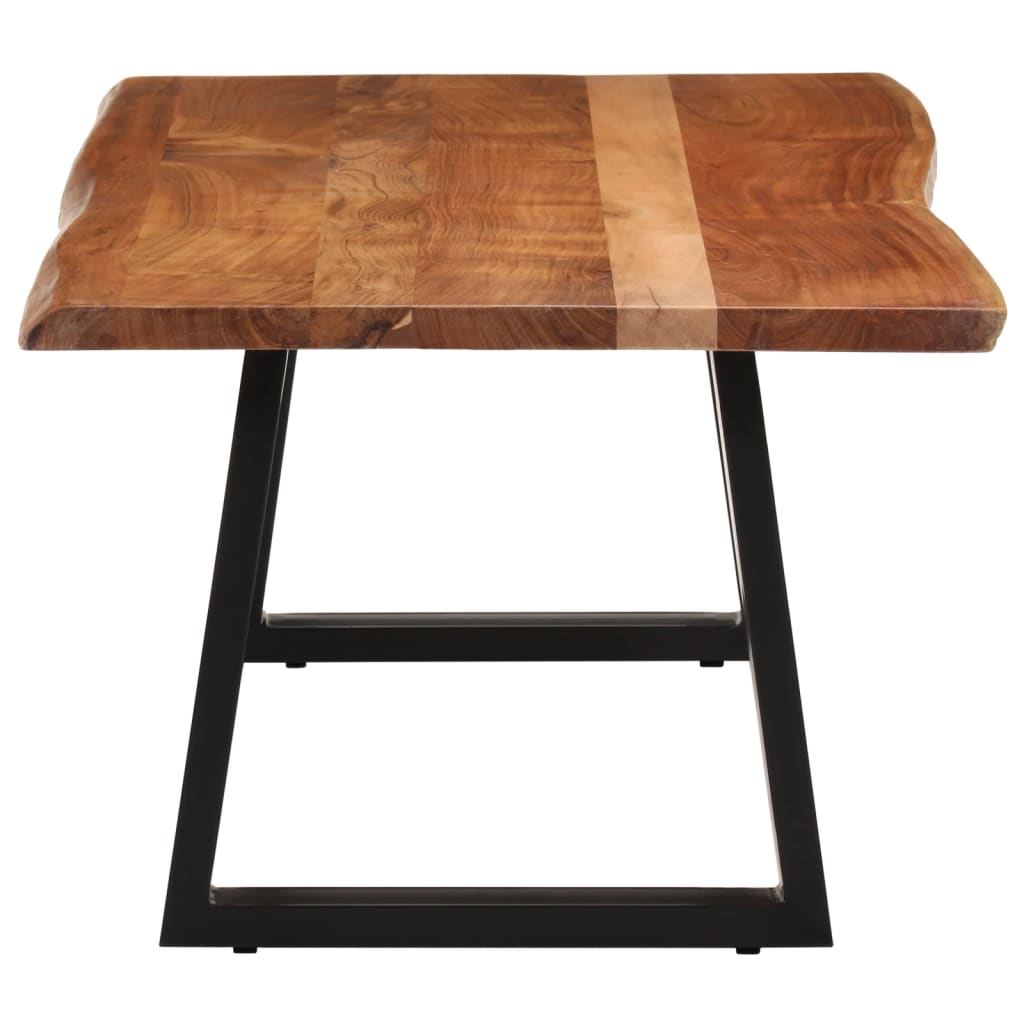 Coffee table 110x55x40 cm solid acacia wood