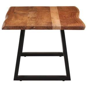 Coffee table 110x55x40 cm solid acacia wood