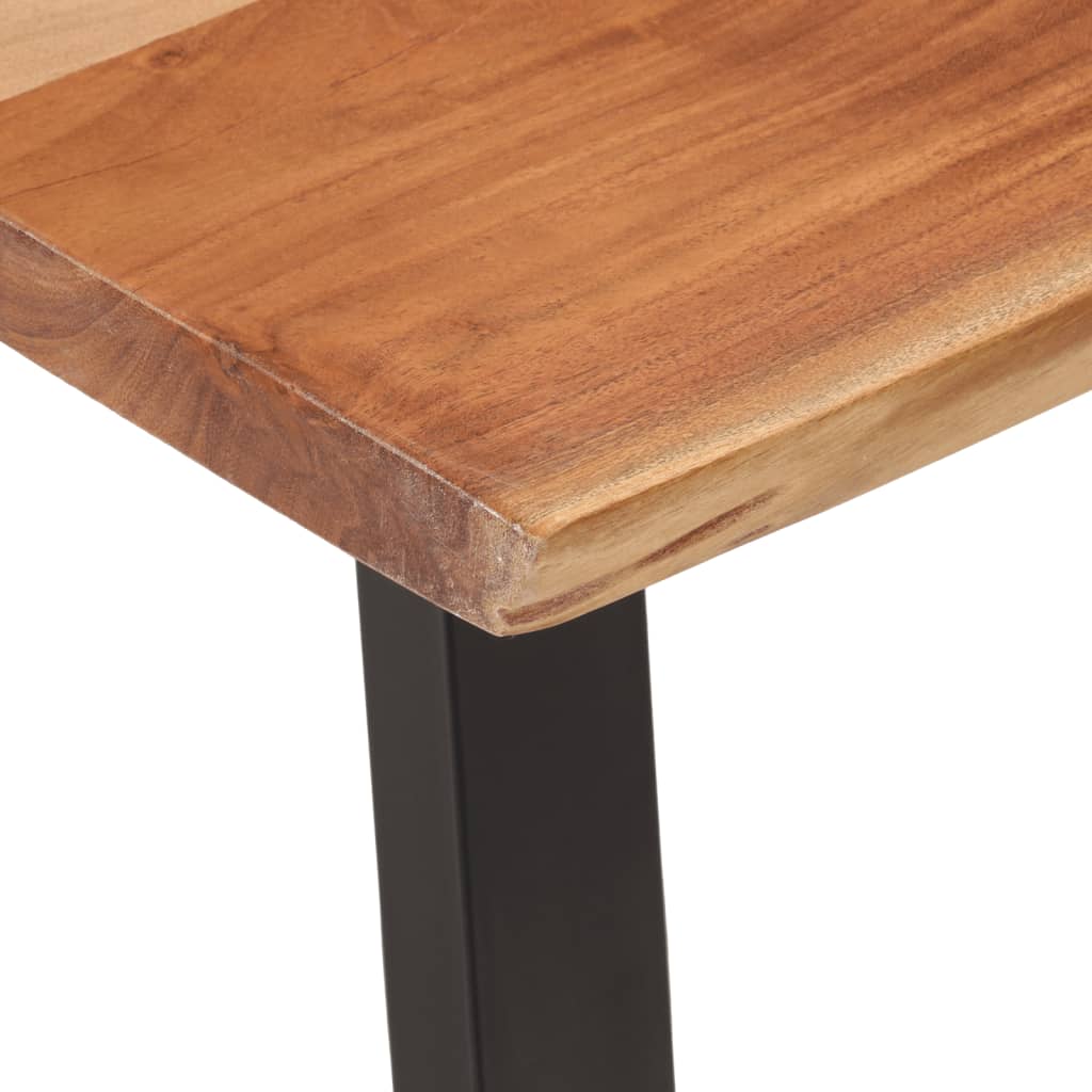 Coffee table 110x55x40 cm solid acacia wood