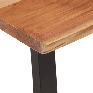Coffee table 110x55x40 cm solid acacia wood