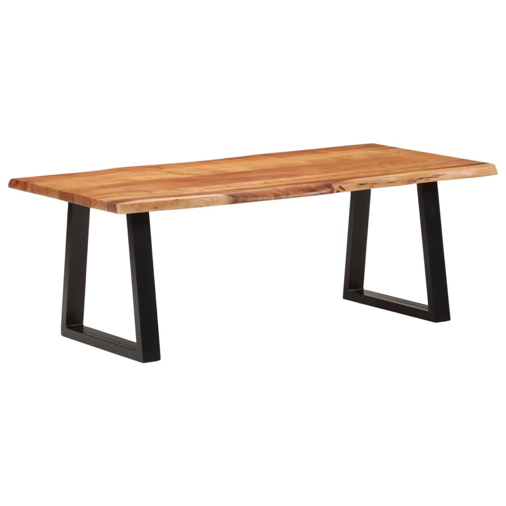 Coffee table 110x55x40 cm solid acacia wood