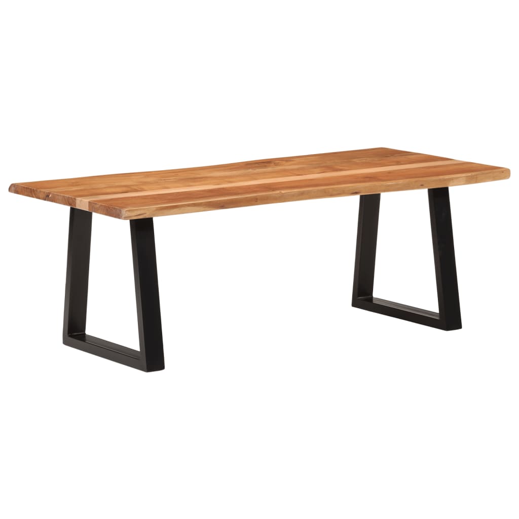 Coffee table 110x55x40 cm solid acacia wood