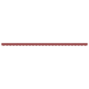 Replacement fabric for awning cover burgundy stripe 6 m