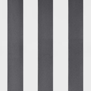 Retractable awning anthracite and white 3.5x2.5 m fabric aluminum