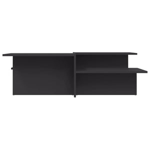 Coffee table 2 pcs grey engineered wood
