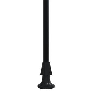 Retractable awning anthracite 100x150 cm fabric and steel