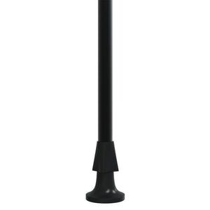 Retractable awning anthracite 400x150 cm fabric and steel