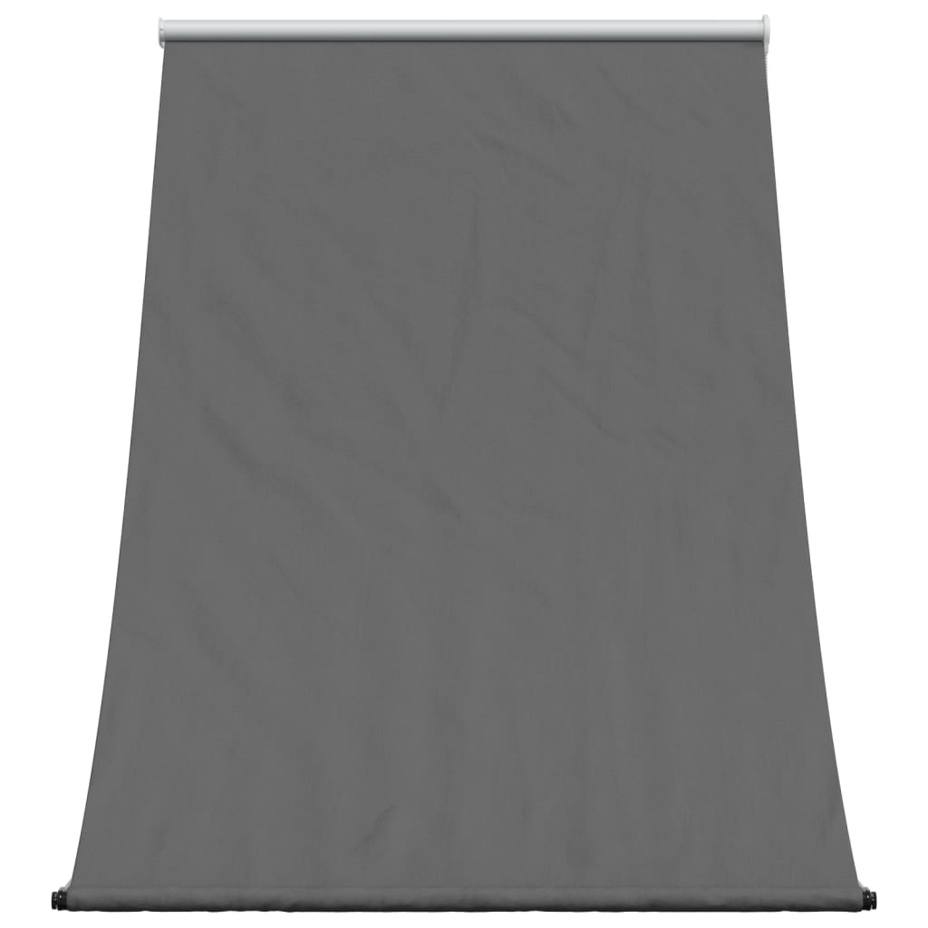 Retractable awning anthracite 100x150 cm fabric and steel