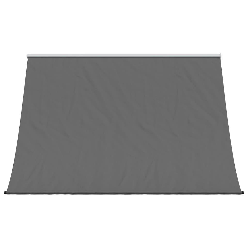 Retractable awning anthracite 200x150 cm fabric and steel
