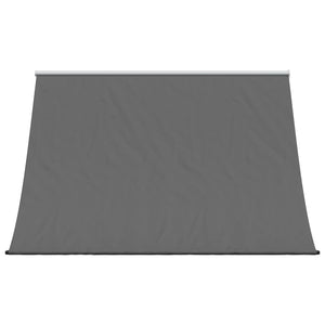 Retractable awning anthracite 200x150 cm fabric and steel