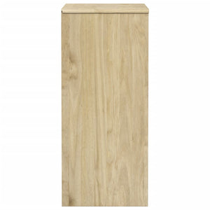 Chest of drawers SAUDA oak 76.5x39x91 cm solid pine