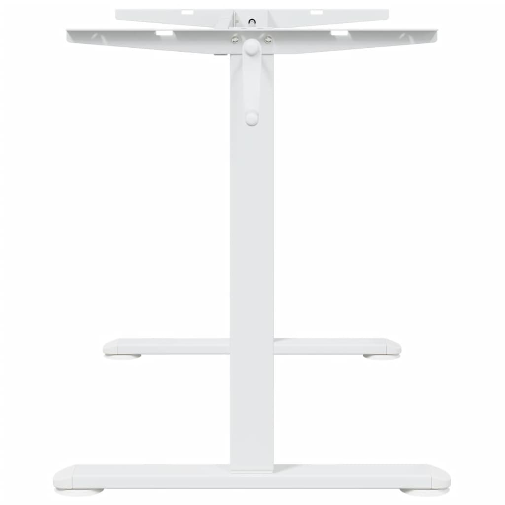 Standing frame for desk white (94-135)x60x(70-114) cm steel