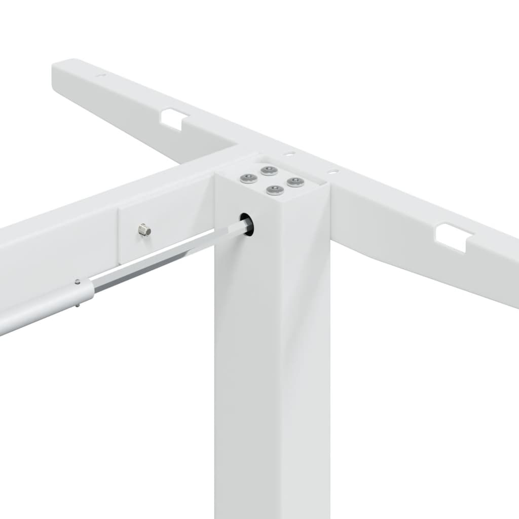 Standing frame for desk white (94-135)x60x(70-114) cm steel