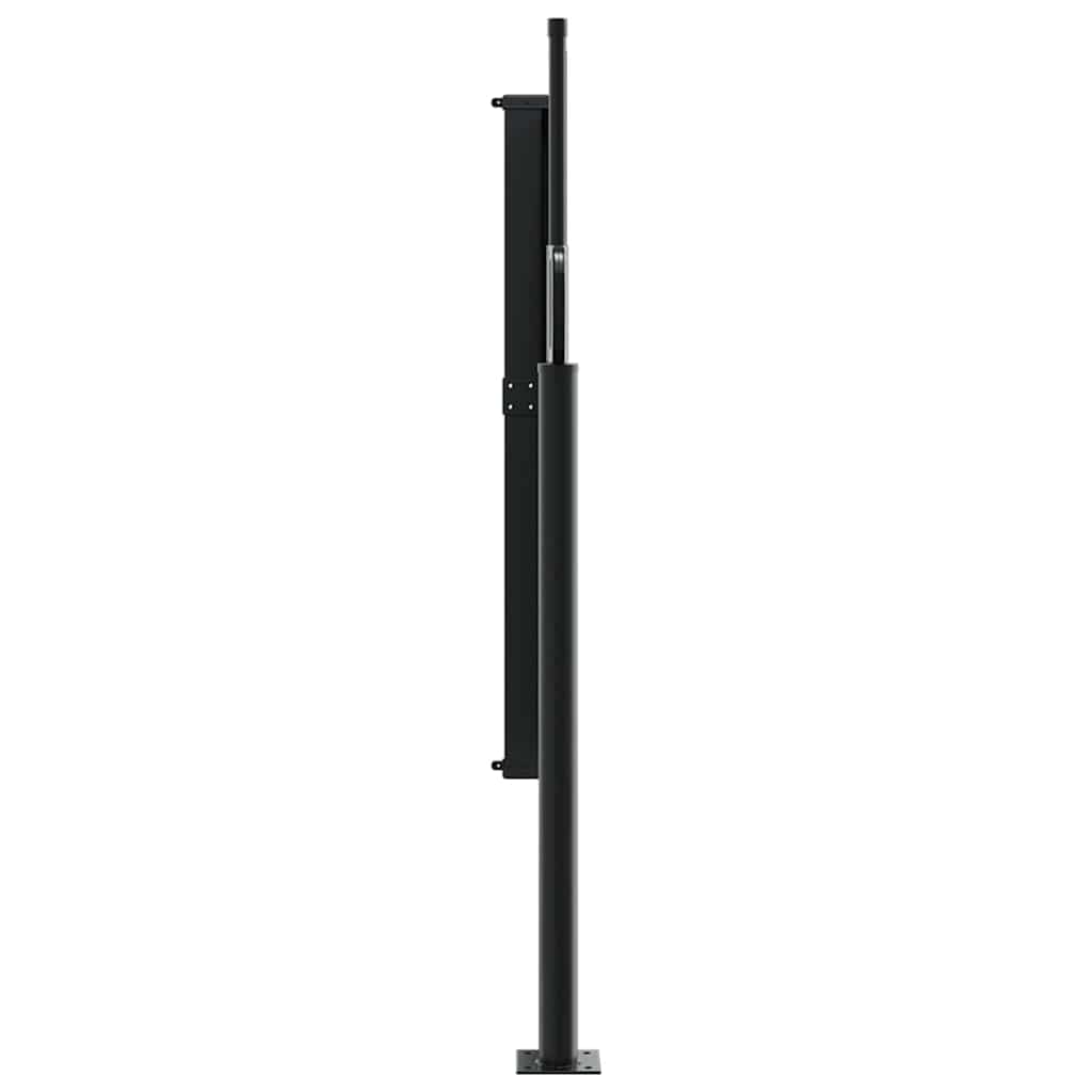 Retractable side awning blue 117x300 cm