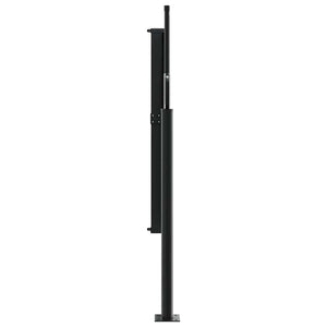 Retractable side awning blue 117x300 cm