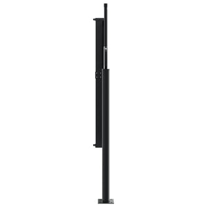 Retractable side awning blue 140x300 cm