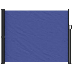 Retractable side awning blue 160x300 cm