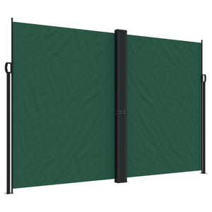 Retractable side awning 220x1000 cm dark green