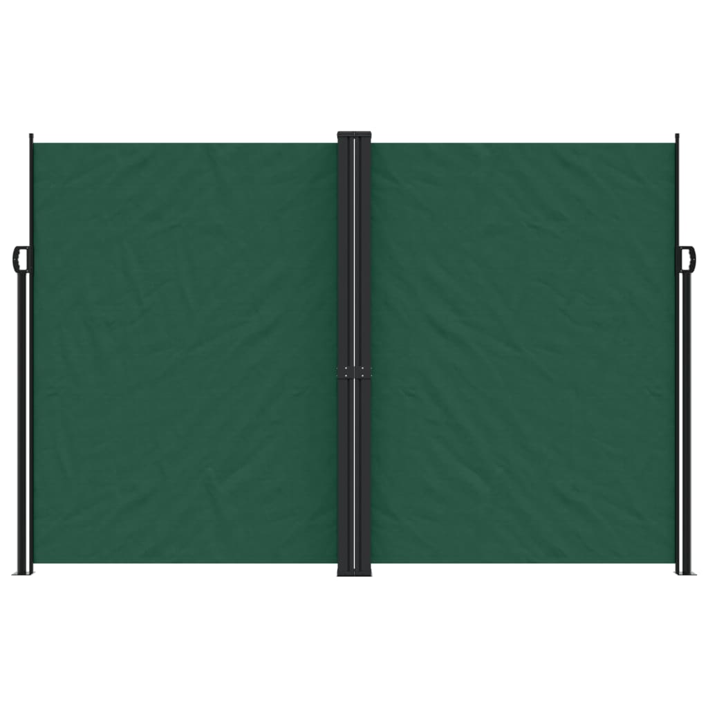 Retractable side awning 220x1000 cm dark green