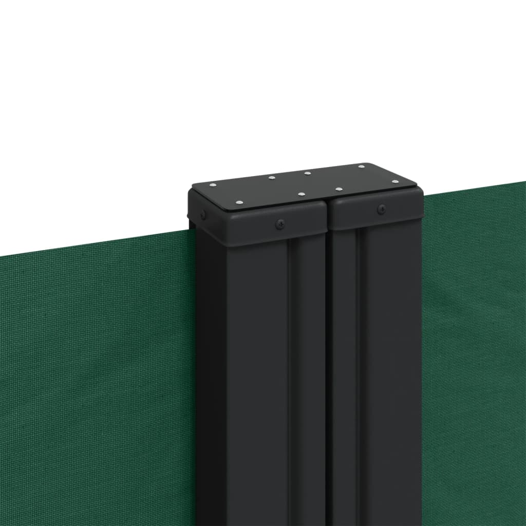 Retractable side awning 220x1000 cm dark green