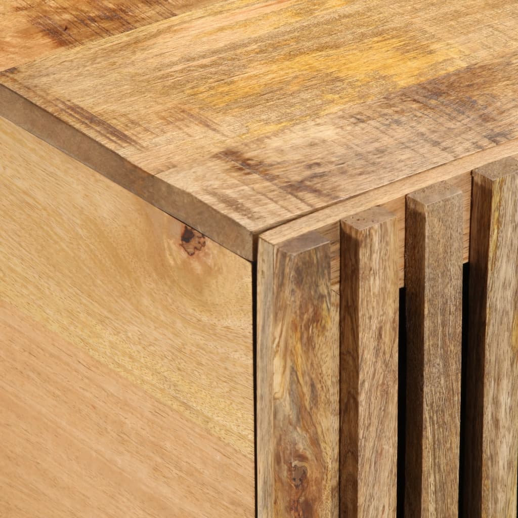 Coffee table 100x55x40 cm rough solid mango wood