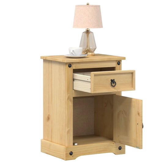 Nattbord Corona 45x35x64 cm heltre furu