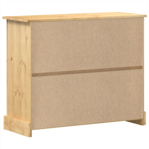 Chest of drawers Corona 110x43x91 cm solid pine wood
