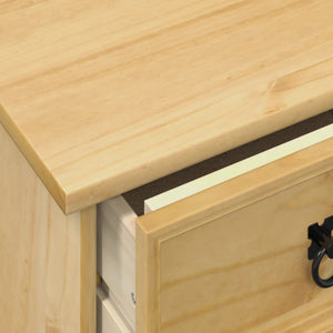 Dressing table Corona 104x47x75 cm solid pine wood