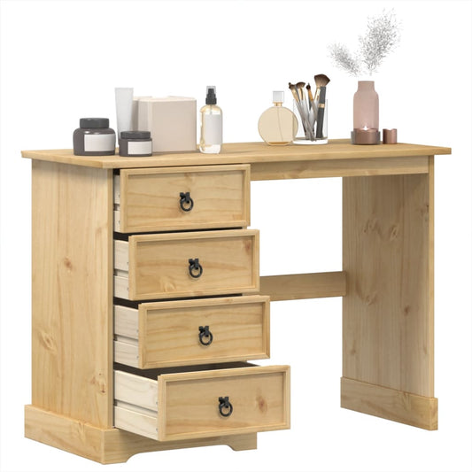 Dressing table Corona 104x47x75 cm solid pine wood