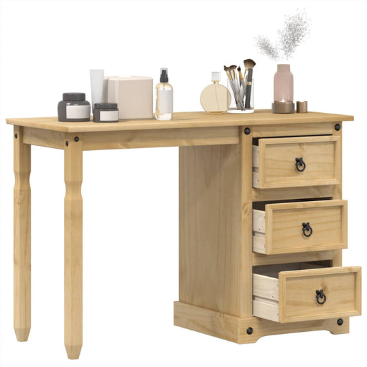 Dressing table Corona 110x47x75 cm solid pine wood