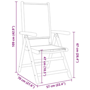 Garden armchairs 4 pieces grey-brown fabric and solid wood