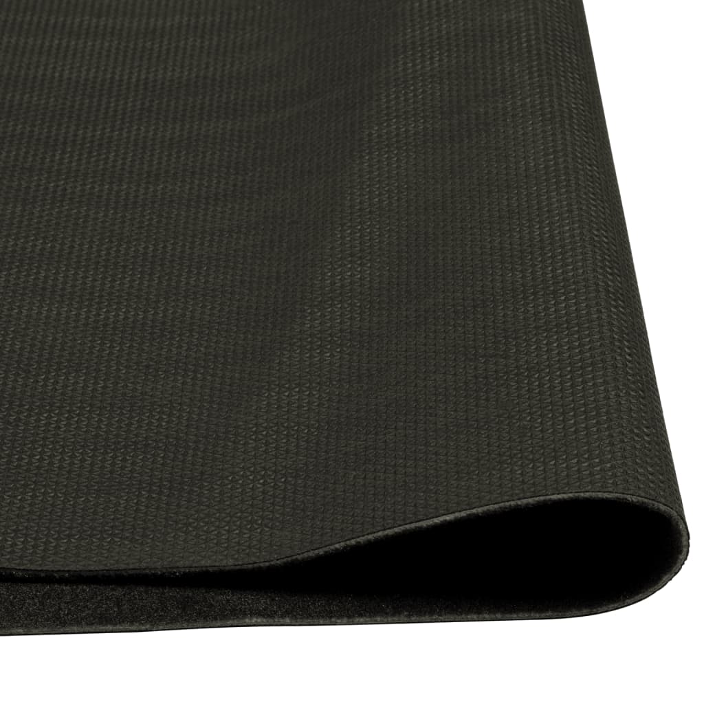 Kitchen rug washable Coffee text 45x150 cm velvet