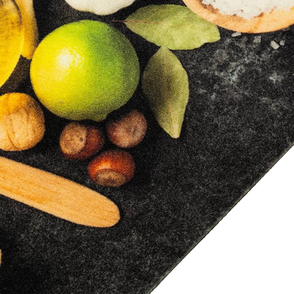 Kitchen rug washable spices 45x150 cm velvet