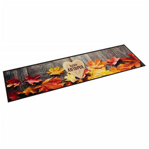 Washable kitchen rug Autumn 60x300 cm velvet