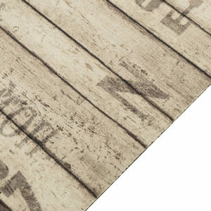 Kitchen rug washable Fence 45x150 cm velvet
