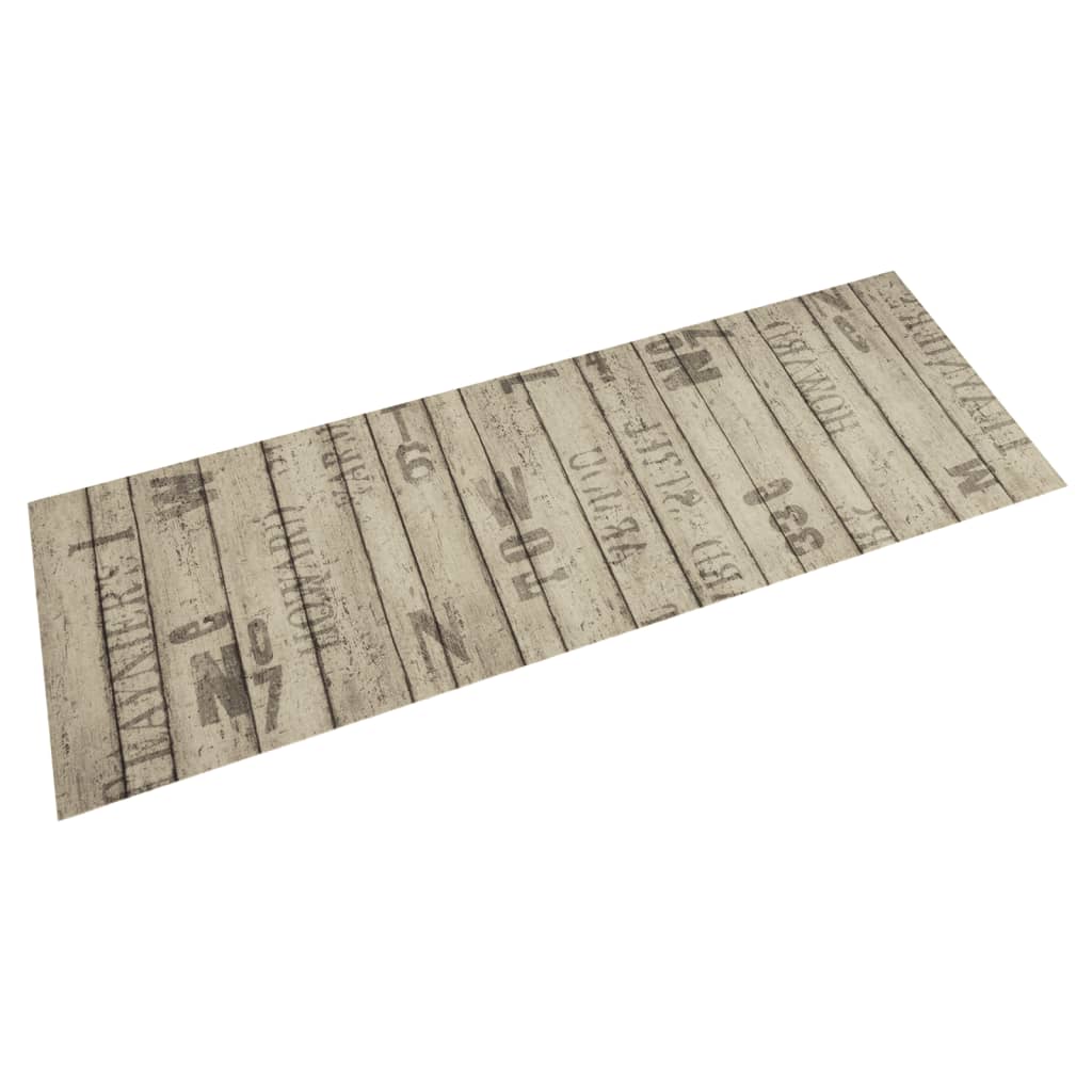 Kitchen rug washable Fence 60x180 cm velvet