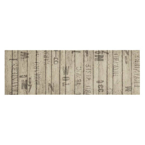 Kitchen rug washable Fence 60x180 cm velvet