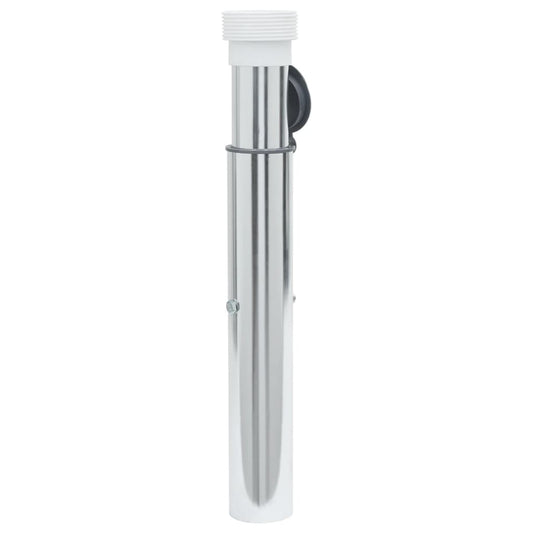 Parasol base for 40-50 mm pole silver aluminum