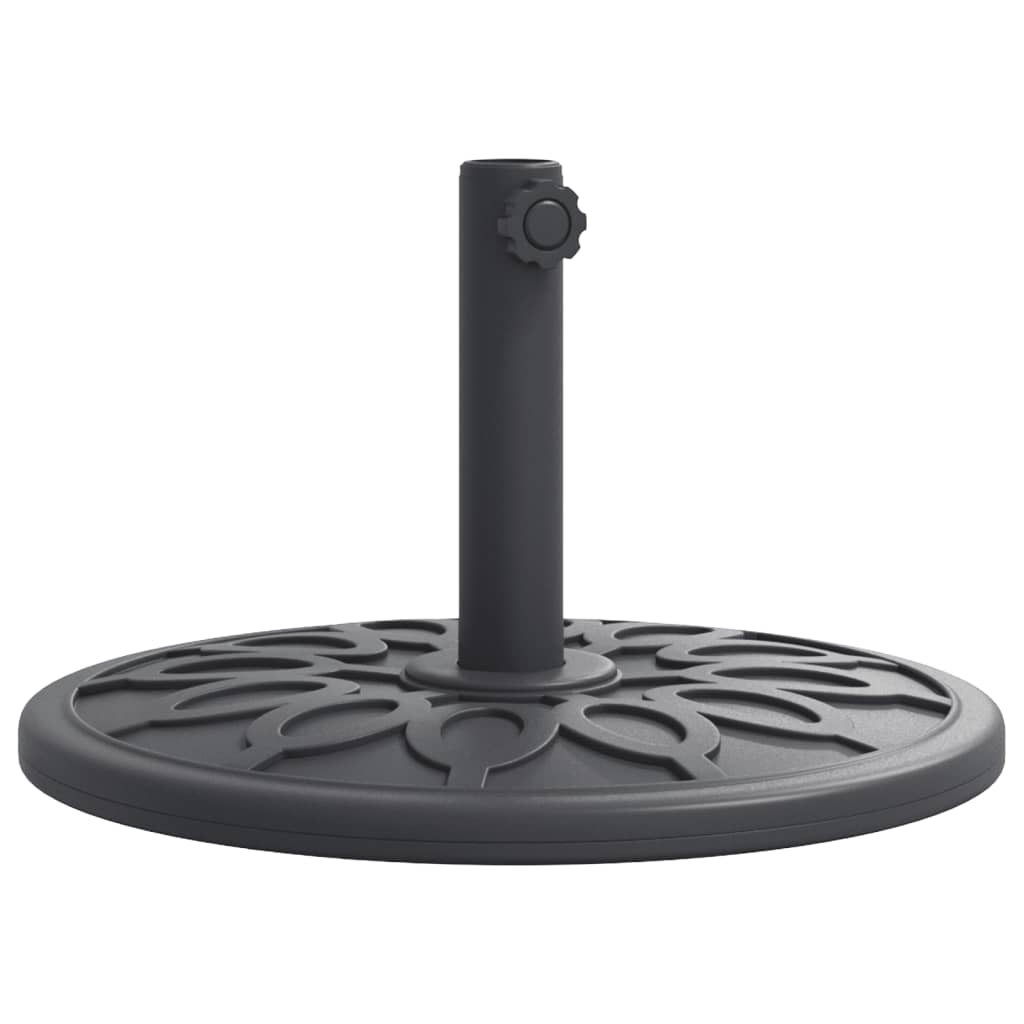 Parasol base for Ø38 / 48 mm poles 12 kg round