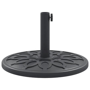 Parasol base for Ø38 / 48 mm poles 12 kg round