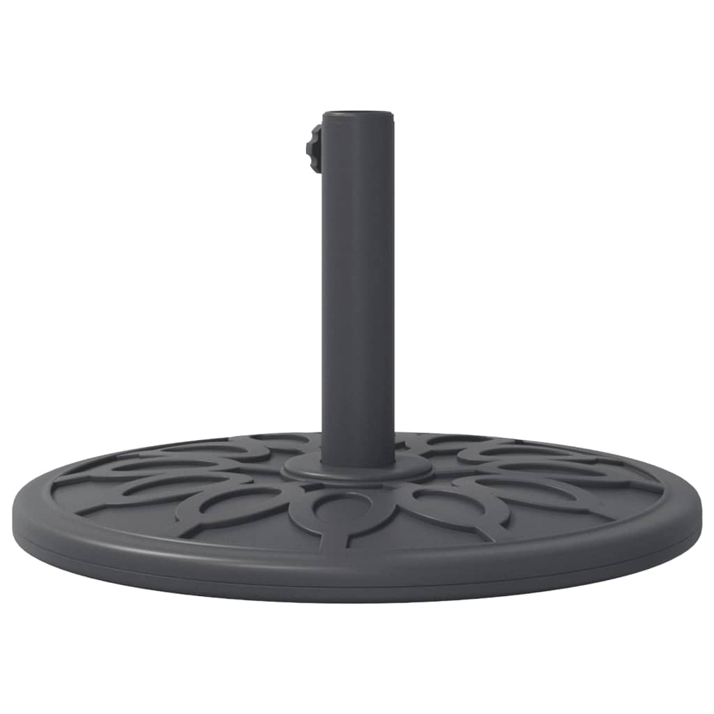 Parasol base for Ø38 / 48 mm poles 12 kg round