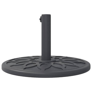 Parasol base for Ø38 / 48 mm poles 12 kg round
