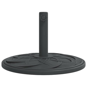 Parasol base for Ø38 / 48 mm poles 12 kg round