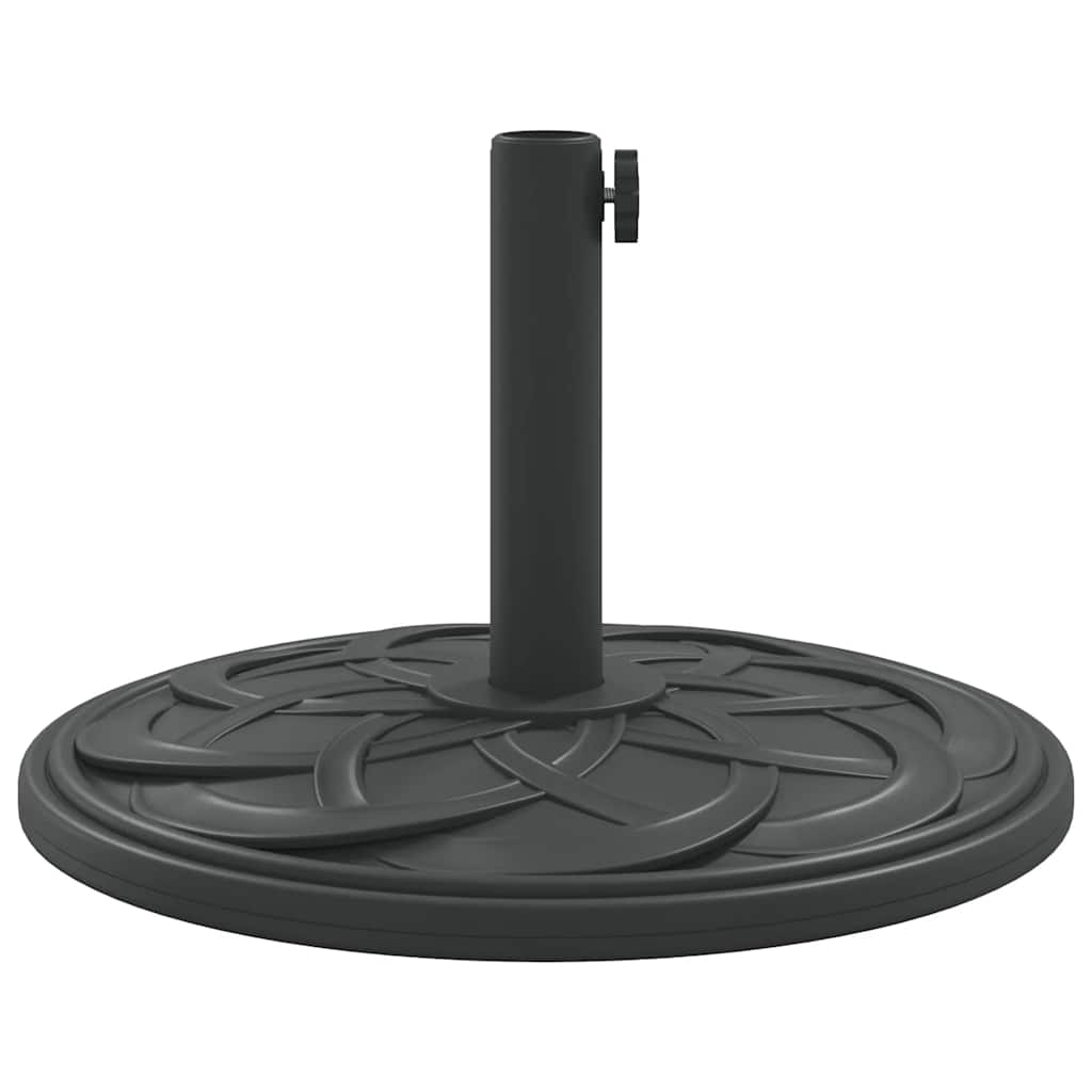 Parasol base for Ø38 / 48 mm poles 12 kg round