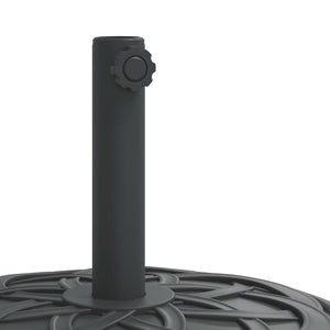 Parasol base for Ø38 / 48 mm poles 12 kg round
