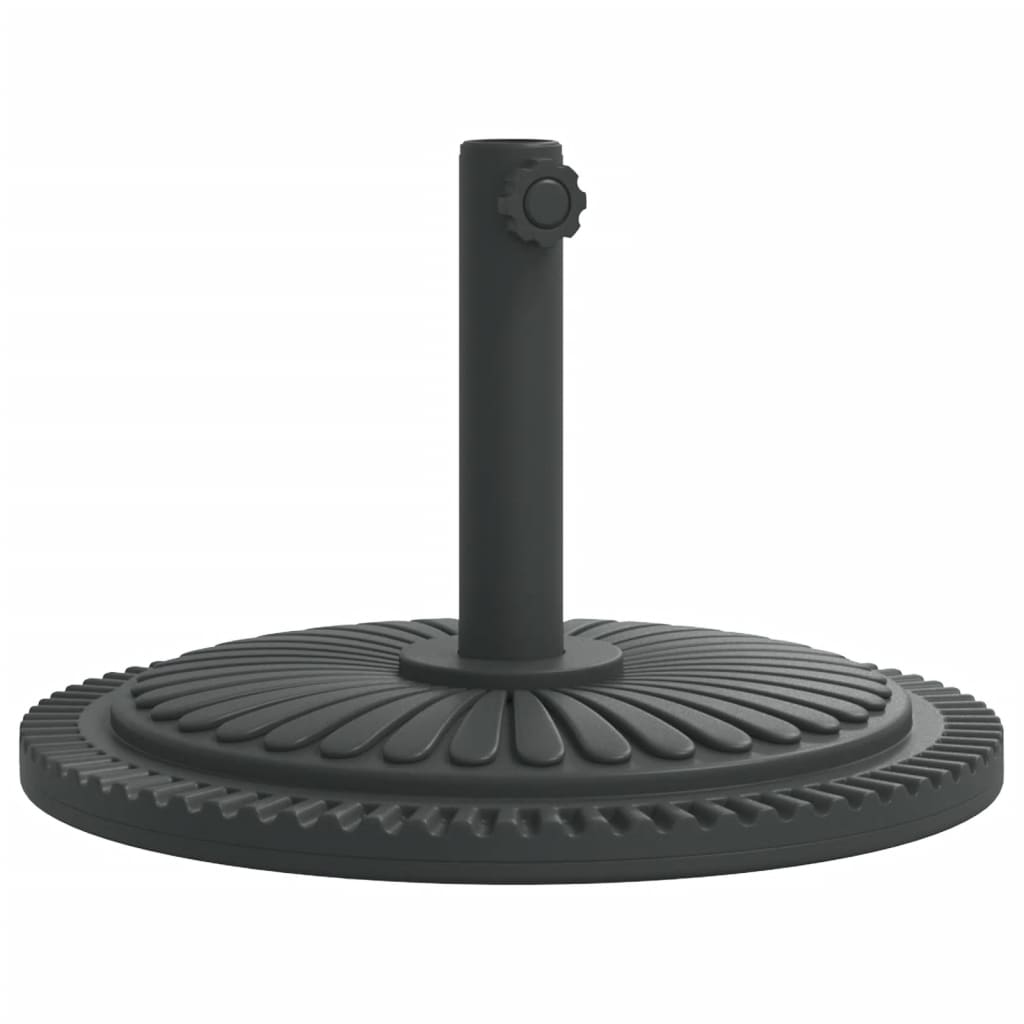 Parasol base for Ø38 / 48 mm poles 12 kg round